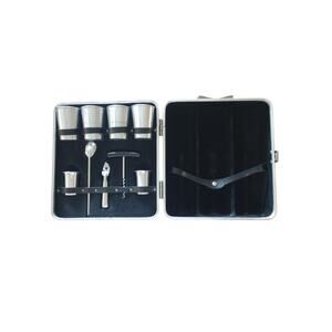 Vintage 1960s Executair 101 Portable Bar MCM Travel Liquor Case Mad Men Barware